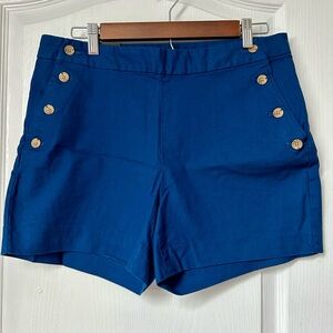 NWT Banana Republic Sailor Short. Navy. Size 8